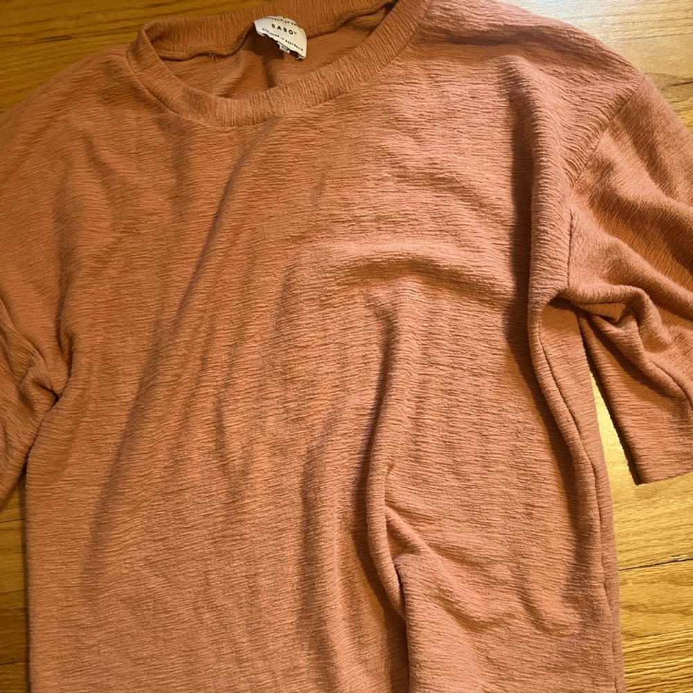 COPY - Sabo wanderer oversized burnt Sienna shirt top